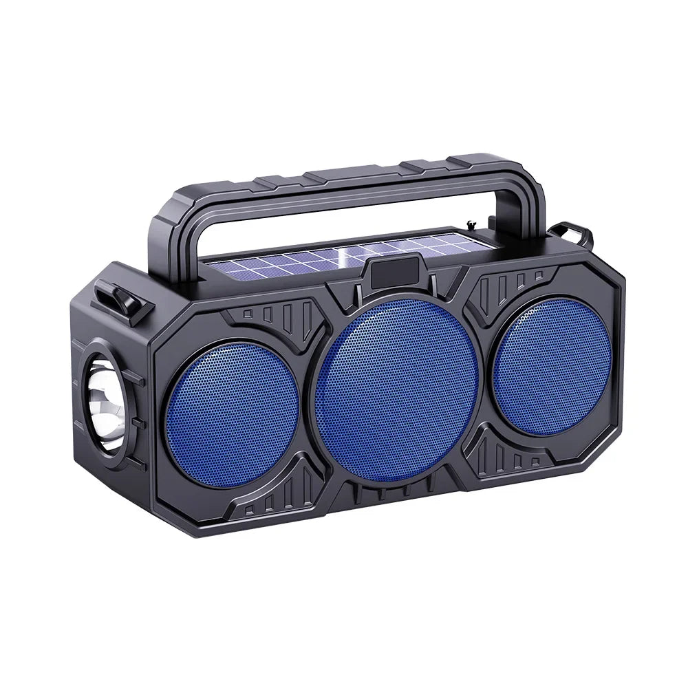 Dual Solar Bluetooth Speaker