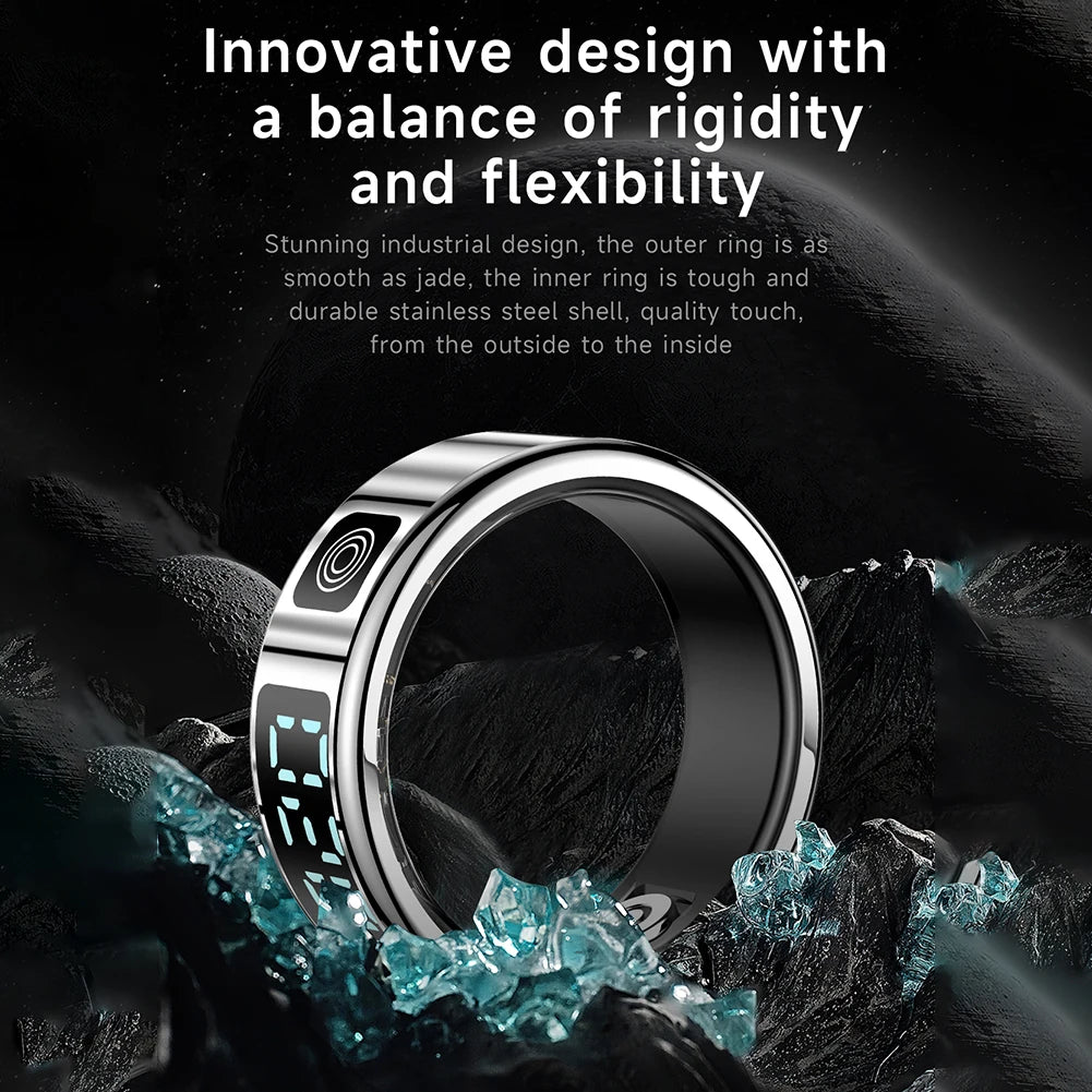Smart Ring  Waterproof Health Fitness