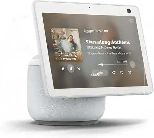 Home. Echo Show 10 | HD Smart | Glacier White