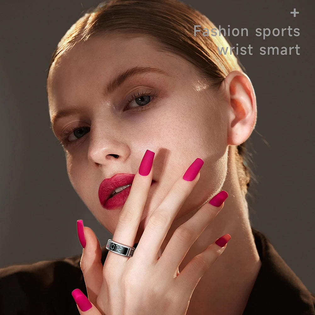 Smart Ring  Waterproof Health Fitness