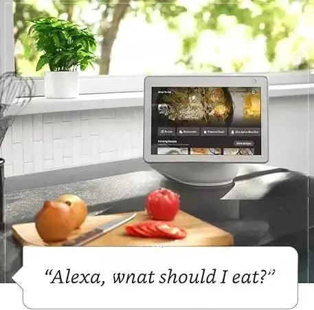 Home. Echo Show 10 | HD Smart | Glacier White