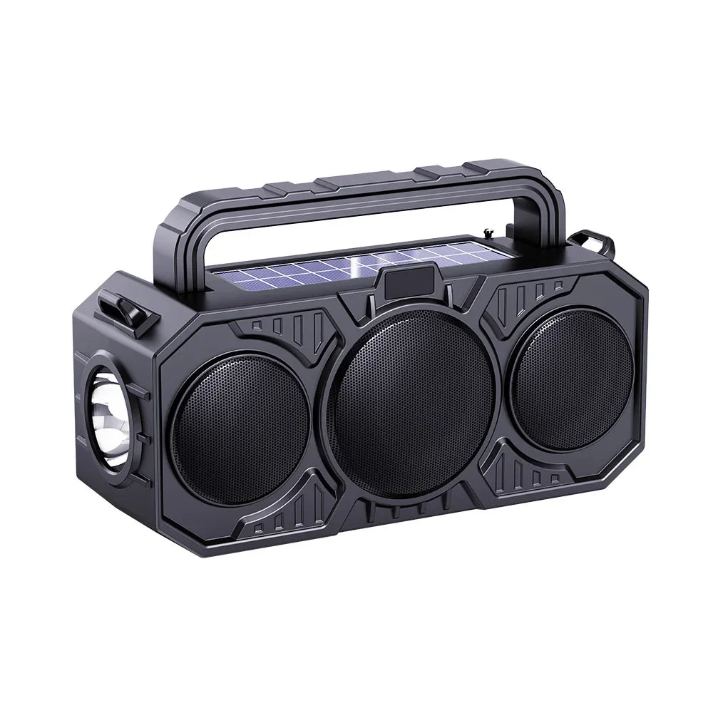 Dual Solar Bluetooth Speaker