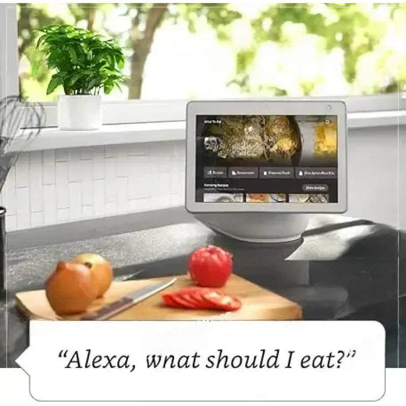 Home. Echo Show 10 | HD Smart | Glacier White