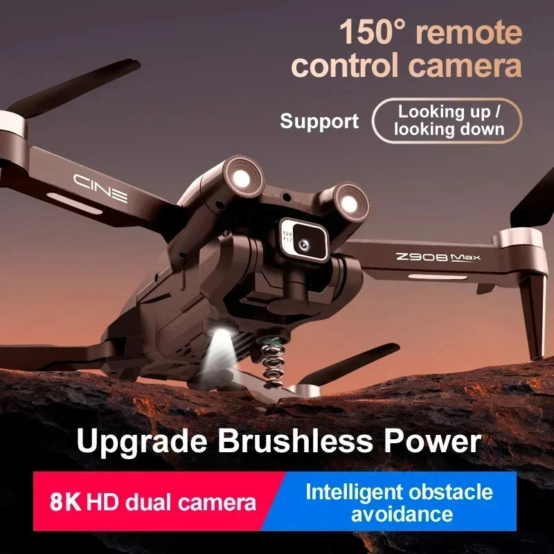 With 3 Battery  Max Drone  RC Distance 9000M
