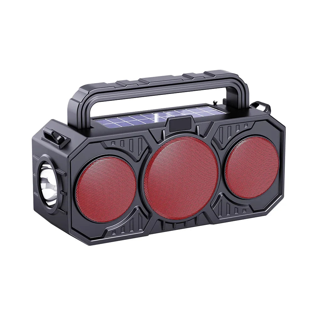 Dual Solar Bluetooth Speaker