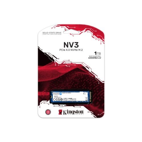Kingston NV3 1TB NVMe PCIe 4.0 SSD