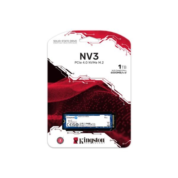 Kingston NV3 1TB NVMe PCIe 4.0 SSD